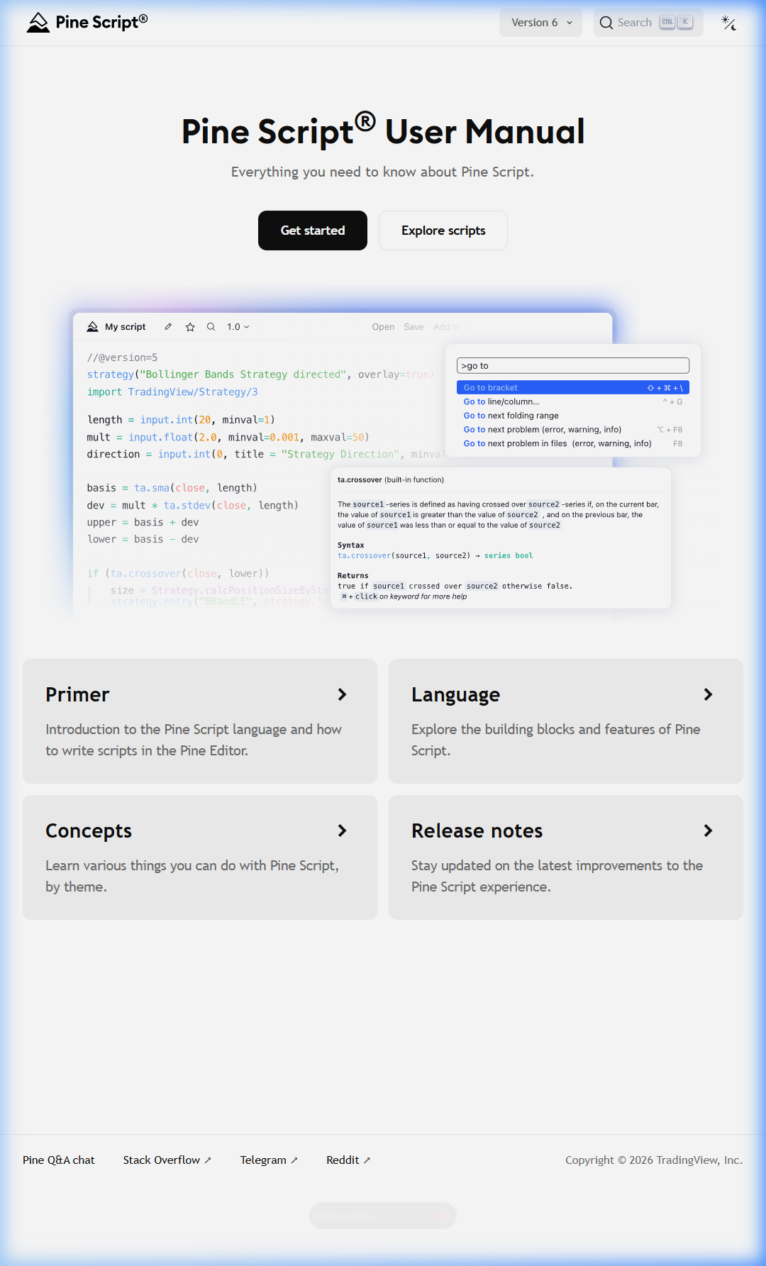 7. Pine Script Editor